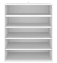 Schuhschrank Weiß 60x35x70 cm Holzwerkstoff