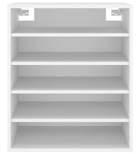 Schuhschrank Weiß 60x35x70 cm Holzwerkstoff