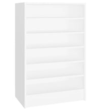 Schuhschrank Weiß 60x35x92 cm Holzwerkstoff