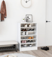 Schuhschrank Weiß 60x35x92 cm Holzwerkstoff