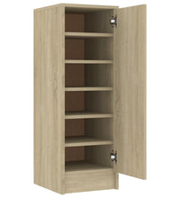 Schuhschrank Sonoma-Eiche 32x35x92 cm Holzwerkstoff