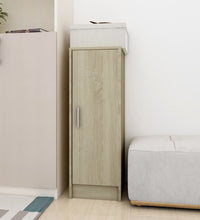 Schuhschrank Sonoma-Eiche 32x35x92 cm Holzwerkstoff