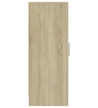 Schuhschrank Sonoma-Eiche 32x35x92 cm Holzwerkstoff