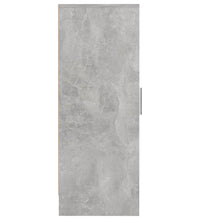 Schuhschrank Betongrau 32x35x92 cm Holzwerkstoff