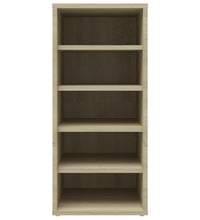 Schuhschrank Sonoma-Eiche 31,5x35x70 cm Holzwerkstoff