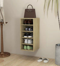 Schuhschrank Sonoma-Eiche 31,5x35x70 cm Holzwerkstoff