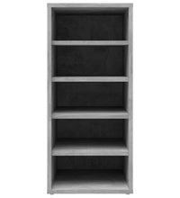 Schuhschrank Betongrau 31,5x35x70 cm Holzwerkstoff