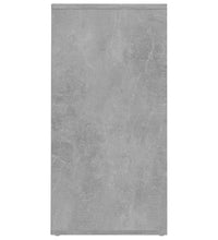 Schuhschrank Betongrau 31,5x35x70 cm Holzwerkstoff