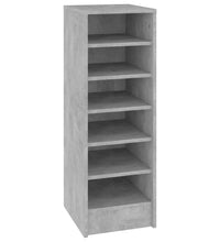 Schuhschrank Betongrau 31,5x35x90 cm Holzwerkstoff