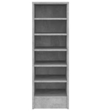 Schuhschrank Betongrau 31,5x35x90 cm Holzwerkstoff