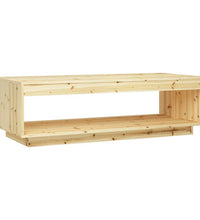 Couchtisch 110x50x33,5 cm Massivholz Tanne