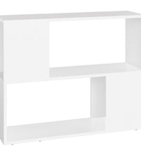 TV-Schrank Weiß 80x24x63 cm Holzwerkstoff