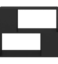 TV-Schrank Schwarz 80x24x63 cm Holzwerkstoff