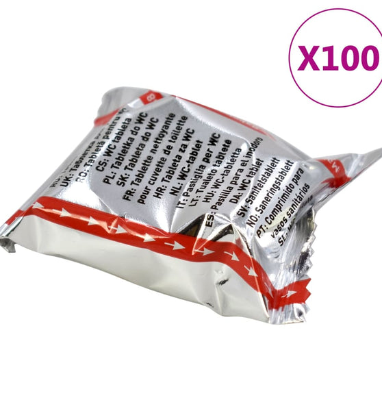 Toilettenreinigungs-Tabletten 100 Stk. Urinalreiniger