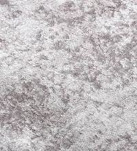 Teppich Waschbar 80x150 cm Grau Rutschfest
