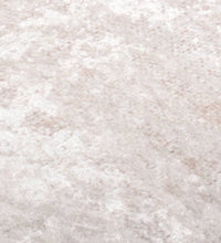 Teppich Waschbar 120x180 cm Hellbeige Rutschfest