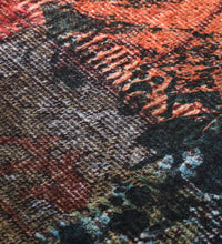 Teppich Waschbar Patchwork 80x150 cm Mehrfarbig Rutschfest