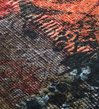 Teppich Waschbar Patchwork 80x300 cm Mehrfarbig Rutschfest
