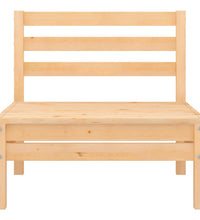 Garten-Mittelsofa Massivholz Kiefer