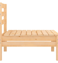 Garten-Mittelsofa Massivholz Kiefer