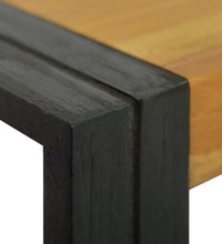 Wand-Badregal 60x45x35 cm Massivholz Teak