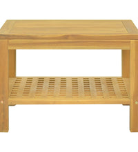 Couchtisch 60x60x40 cm Massivholz Teak