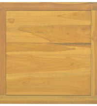 Couchtisch 60x60x40 cm Massivholz Teak