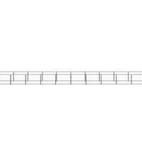 Hundezwinger Schwarz 10 m² Stahl