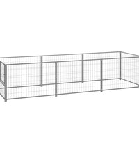 Hundezwinger Silbern 3 m² Stahl