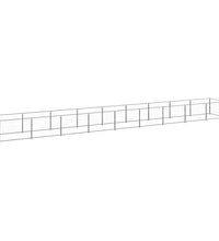 Hundezwinger Silbern 9 m² Stahl