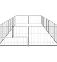 Hundezwinger Silbern 16 m² Stahl
