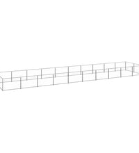 Hundezwinger Silbern 20 m² Stahl