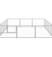 Hundezwinger Silbern 15 m² Stahl