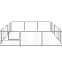Hundezwinger Silbern 21 m² Stahl