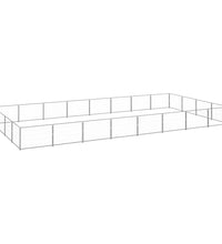 Hundezwinger Silbern 32 m² Stahl