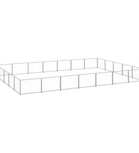 Hundezwinger Silbern 35 m² Stahl