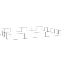 Hundezwinger Silbern 48 m² Stahl