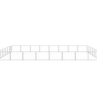 Hundezwinger Silbern 48 m² Stahl