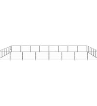 Hundezwinger Schwarz 56 m² Stahl