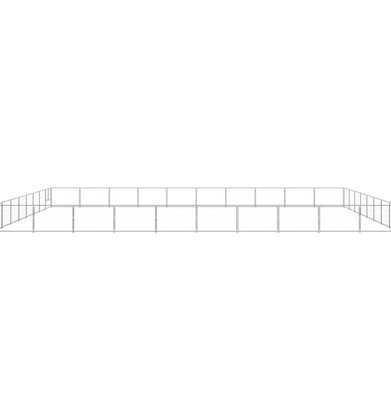 Hundezwinger Silbern 80 m² Stahl