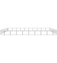 Hundezwinger Schwarz 90 m² Stahl