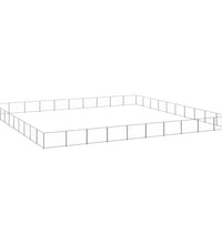 Hundezwinger Silbern 100 m² Stahl