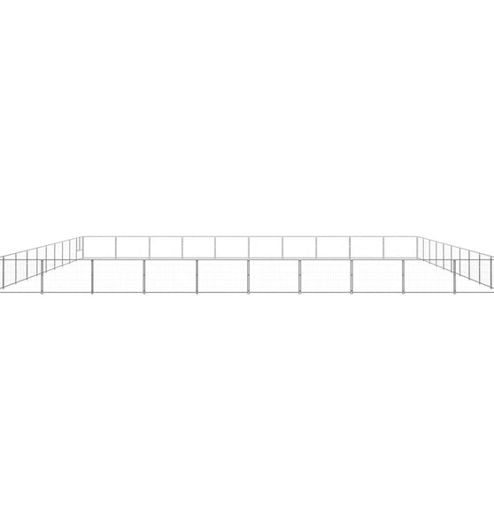 Hundezwinger Silbern 100 m² Stahl