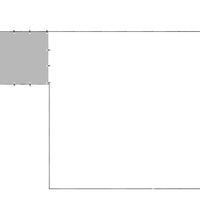 Hundezwinger Schwarz 12,1 m² Stahl