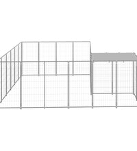 Hundezwinger Silbern 8,47 m² Stahl