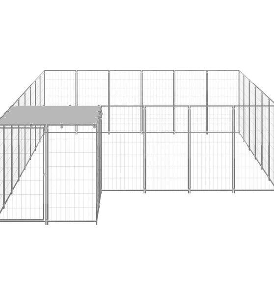 Hundezwinger Silbern 12,1 m² Stahl