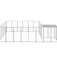 Hundezwinger Silbern 12,1 m² Stahl