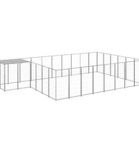 Hundezwinger Silbern 15,73 m² Stahl