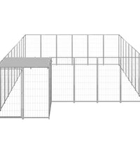 Hundezwinger Silbern 15,73 m² Stahl