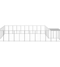Hundezwinger Silbern 19,36 m² Stahl